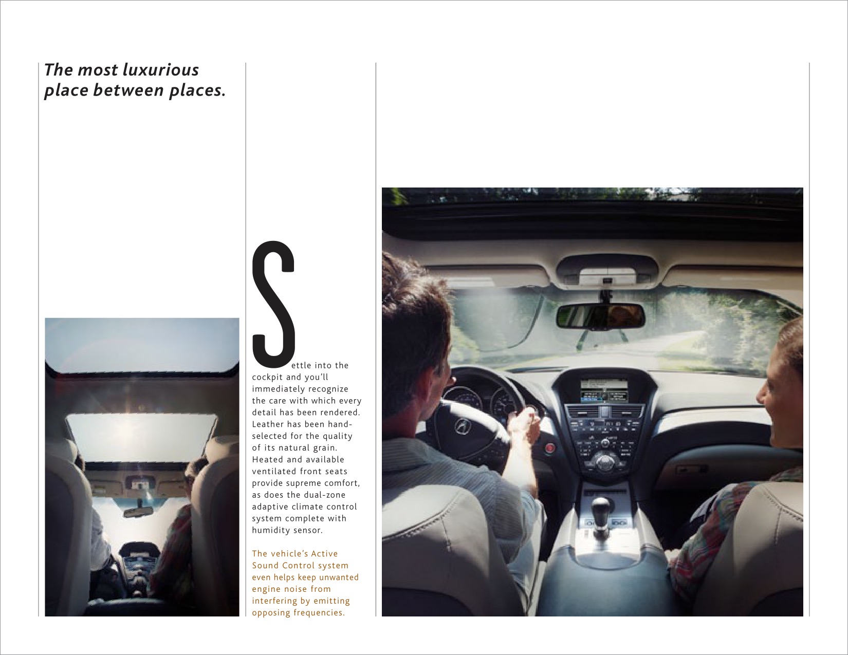 2012 Acura ZDX Brochure Page 21